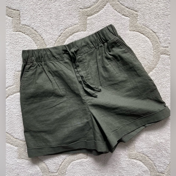 Uniqlo linen cotton relaxed shorts - Picture 1 of 7